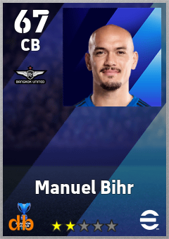 Manuel Bihr eFootball player card