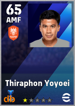 Thiraphon Yoyoei eFootball player card
