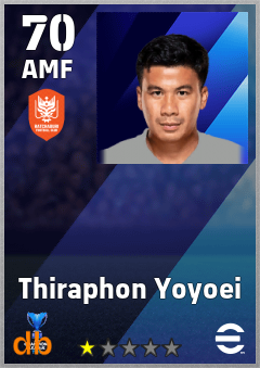 Thiraphon Yoyoei — AMF, OVR 70, MAX 70