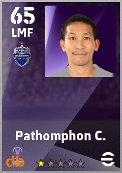 Pathomphon C. eFootball player card