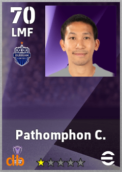 Pathomphon C. — LMF, OVR 70, MAX 70