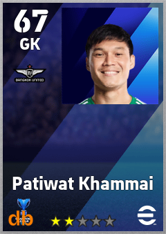 Patiwat Khammai eFootball player card
