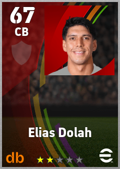Elias Dolah eFootball player card