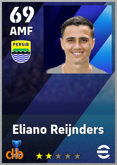 Eliano Reijnders — AMF, OVR 69, MAX 69
