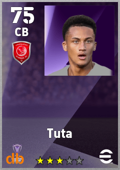 Tuta — CB, OVR 75, MAX 75