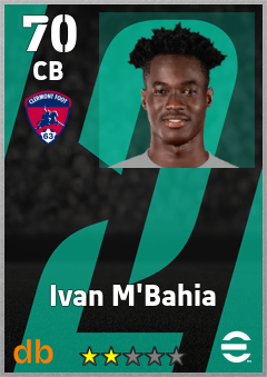 Ivan M'Bahia eFootball player card