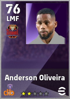 Anderson Oliveira — LMF, OVR 76, MAX 76