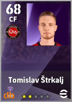 Tomislav Štrkalj — CF, OVR 68, MAX 68