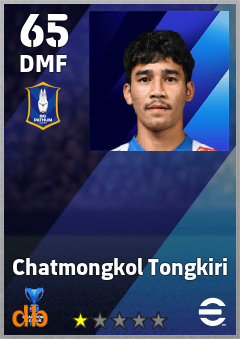 Chatmongkol Tongkiri — DMF, OVR 65, MAX 65