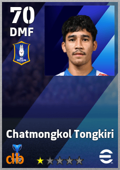 Chatmongkol Tongkiri — DMF, OVR 70, MAX 70