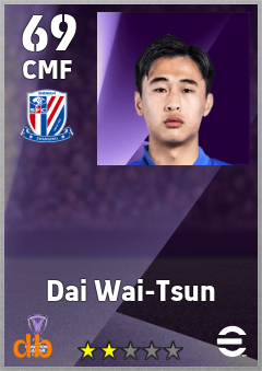 Dai Wai-Tsun — CMF, OVR 69, MAX 69