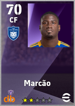 Marcão — CF, OVR 70, MAX 70
