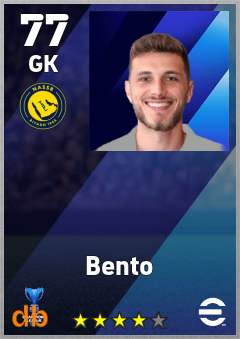 Bento eFootball player card