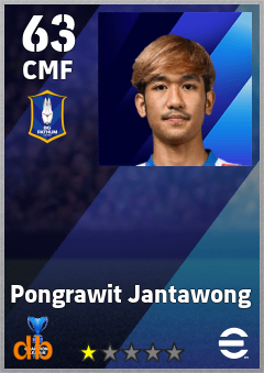 Pongrawit Jantawong eFootball player card
