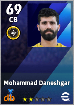 Mohammad Daneshgar eFootball player card
