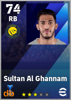Sultan Al Ghannam eFootball player card