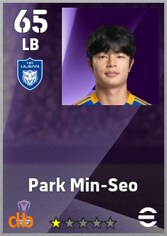Park Min-Seo — LB, OVR 65, MAX 65