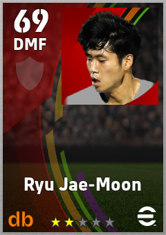 Ryu Jae-Moon eFootball player card