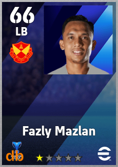 Fazly Mazlan eFootball player card