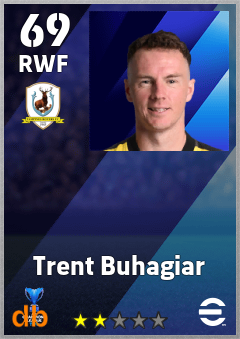 Trent Buhagiar — RWF, OVR 69, MAX 69