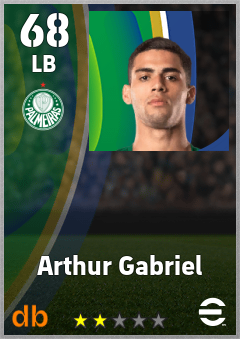 Arthur Gabriel — LB, OVR 68, MAX 68