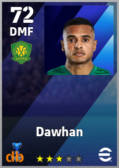 Dawhan eFootball player card