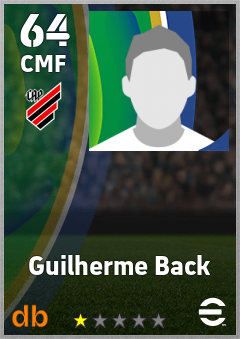 Guilherme Back — CMF, OVR 64, MAX 64