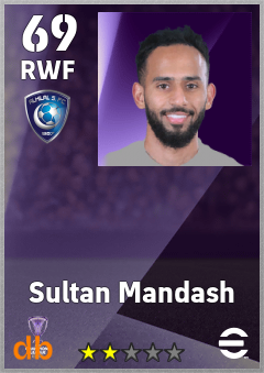 Sultan Mandash eFootball player card