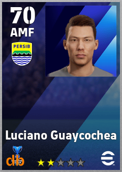 Luciano Guaycochea — AMF, OVR 70, MAX 70