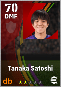 Tanaka Satoshi eFootball player card
