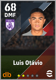 Luis Otávio — DMF, OVR 68, MAX 68