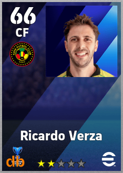 Ricardo Verza — CF, OVR 66, MAX 66