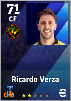 Ricardo Verza — CF, OVR 71, MAX 71