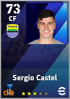 Sergio Castel — CF, OVR 73, MAX 73