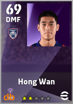 Hong Wan eFootball player card