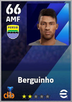 Berguinho — AMF, OVR 66, MAX 66