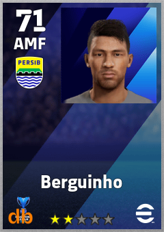 Berguinho — AMF, OVR 71, MAX 71