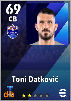 Toni Datković — CB, OVR 69, MAX 69