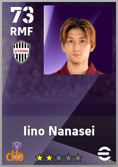 Iino Nanasei — RMF, OVR 73, MAX 73