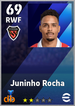 Juninho Rocha — RWF, OVR 69, MAX 69