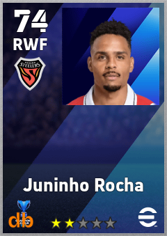 Juninho Rocha — RWF, OVR 74, MAX 74