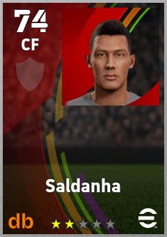 Saldanha — CF, OVR 74, MAX 74