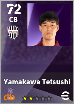 Yamakawa Tetsushi eFootball player card