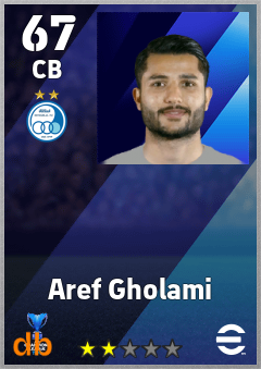 Aref Gholami eFootball player card