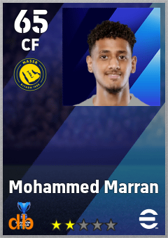 Mohammed Marran eFootball player card