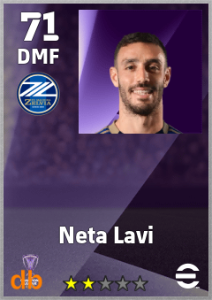 Neta Lavi — DMF, OVR 71, MAX 71