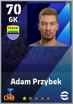 Adam Przybek — GK, OVR 70, MAX 70