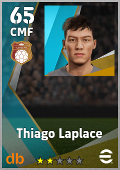 Thiago Laplace — CMF, OVR 65, MAX 65