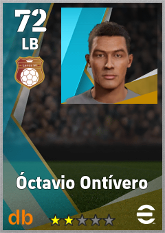 Óctavio Ontívero — LB, OVR 72, MAX 72