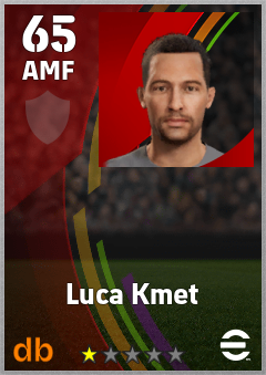 Luca Kmet eFootball player card
